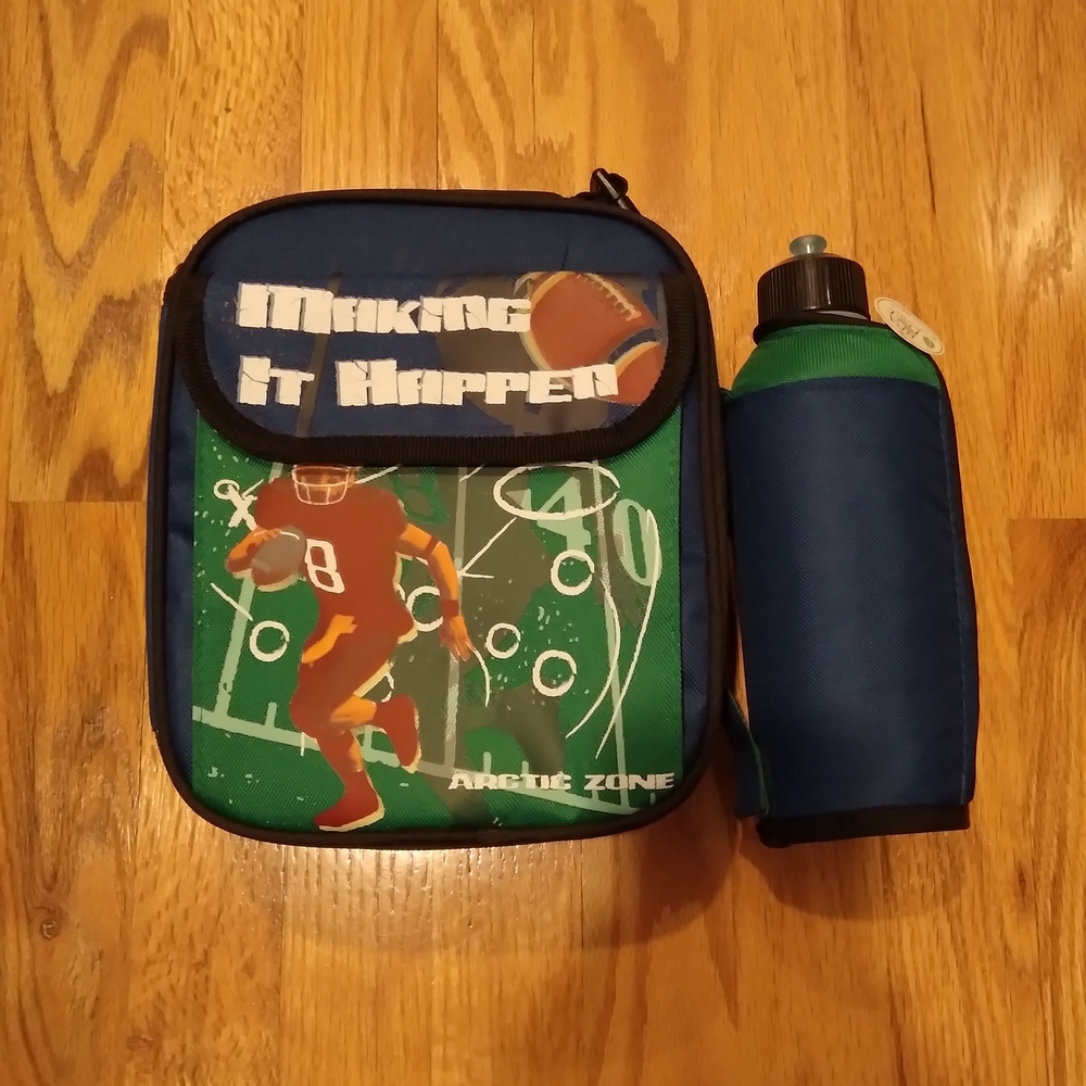 Arctic Zone Kids "Making It Happen" Lunch Bag with Water Bottle